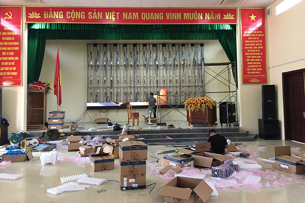 màn hình led hội trường